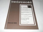 Twórczość 4/2005 Tworczosc Jankowski Stachura Kapuscinski