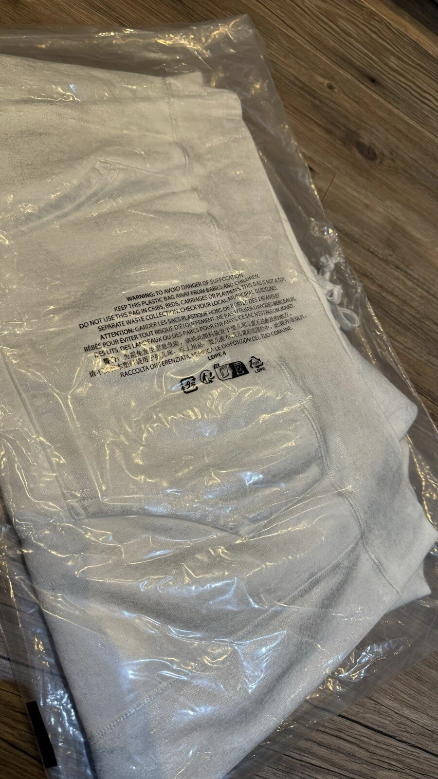 Felpa con cappuccio Supreme® MM6 Maison Margiela con scatola in lamina bianca taglia small ✅