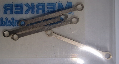 M+F Merker Fischer Nº Barra oscilante 6018 Lbst. 11.5mm 4 unidades nuevo embalaje original | Condition: Neu