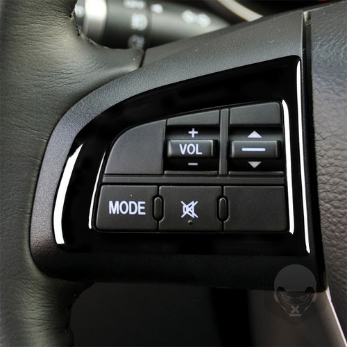 Panel de volante interior negro brillante para piano para Mazda 3 Axela 2010-2013 - Imagen 3 de 10