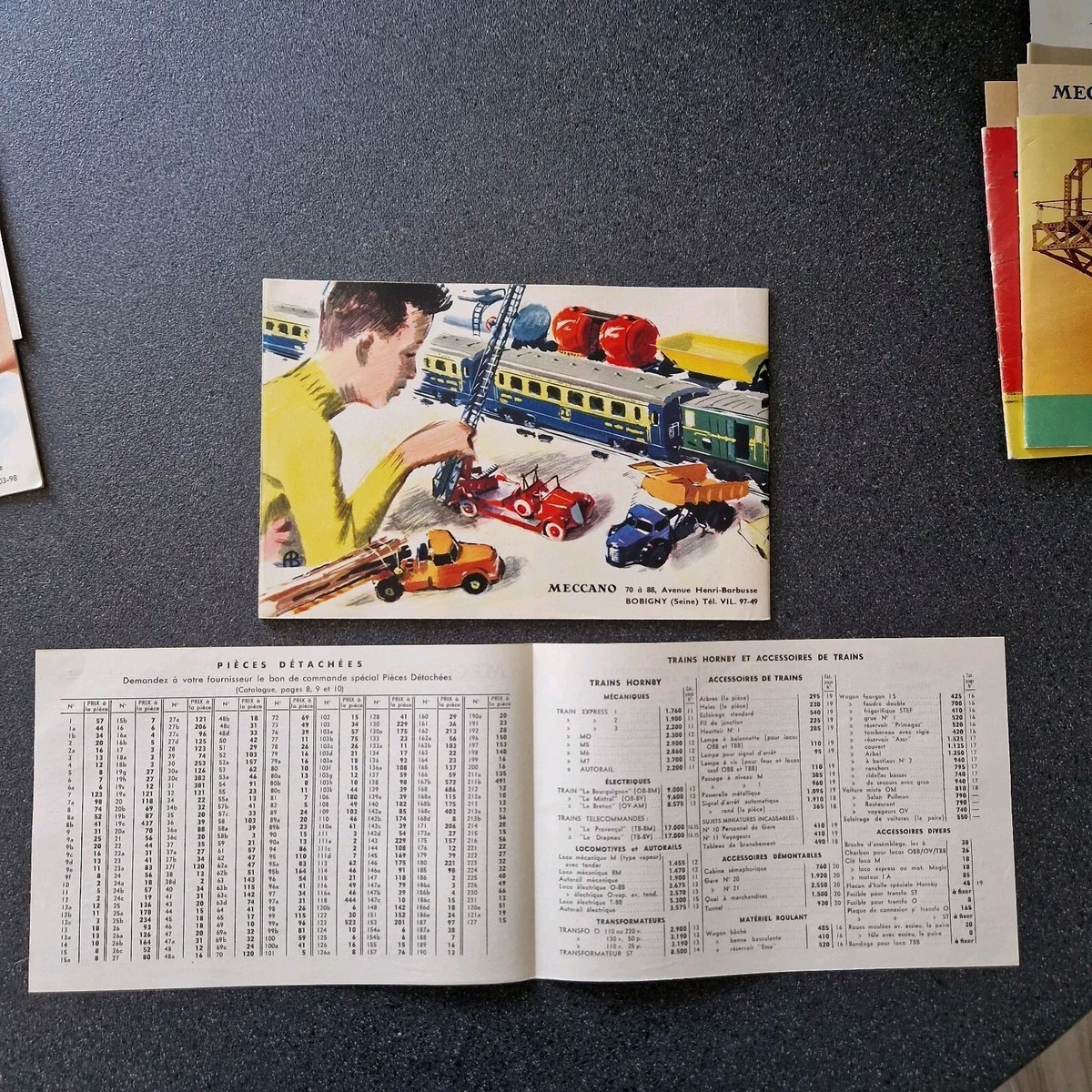 Catalogue Meccano Trains Hornby Dinky Toys 1960/61