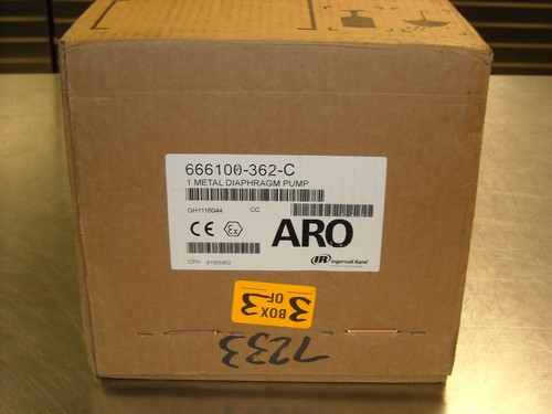 666100-362-C ARO Aluminum Nitrile Single Double Diaphragm Pump, 35 gpm, 120 psi - Picture 10 of 10