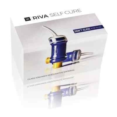 SDI RIVA Self Curing Glass Ionomer Luting Cement 50 Capsules Pack