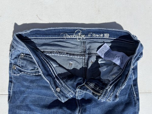Girls Denim LEI Capris and Revolts Jeans Designer Girls Jean Pants EUC SIZE 10 - Picture 9 of 15