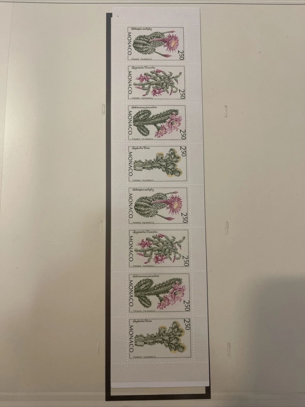 Timbres Monaco Neuf Lindner No.2208 1993 Page G