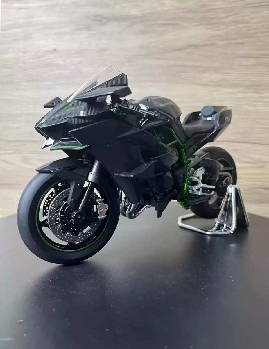 Kawasaki Ninja H2R alloy model Motorcycle Black 1: 9 | eBay