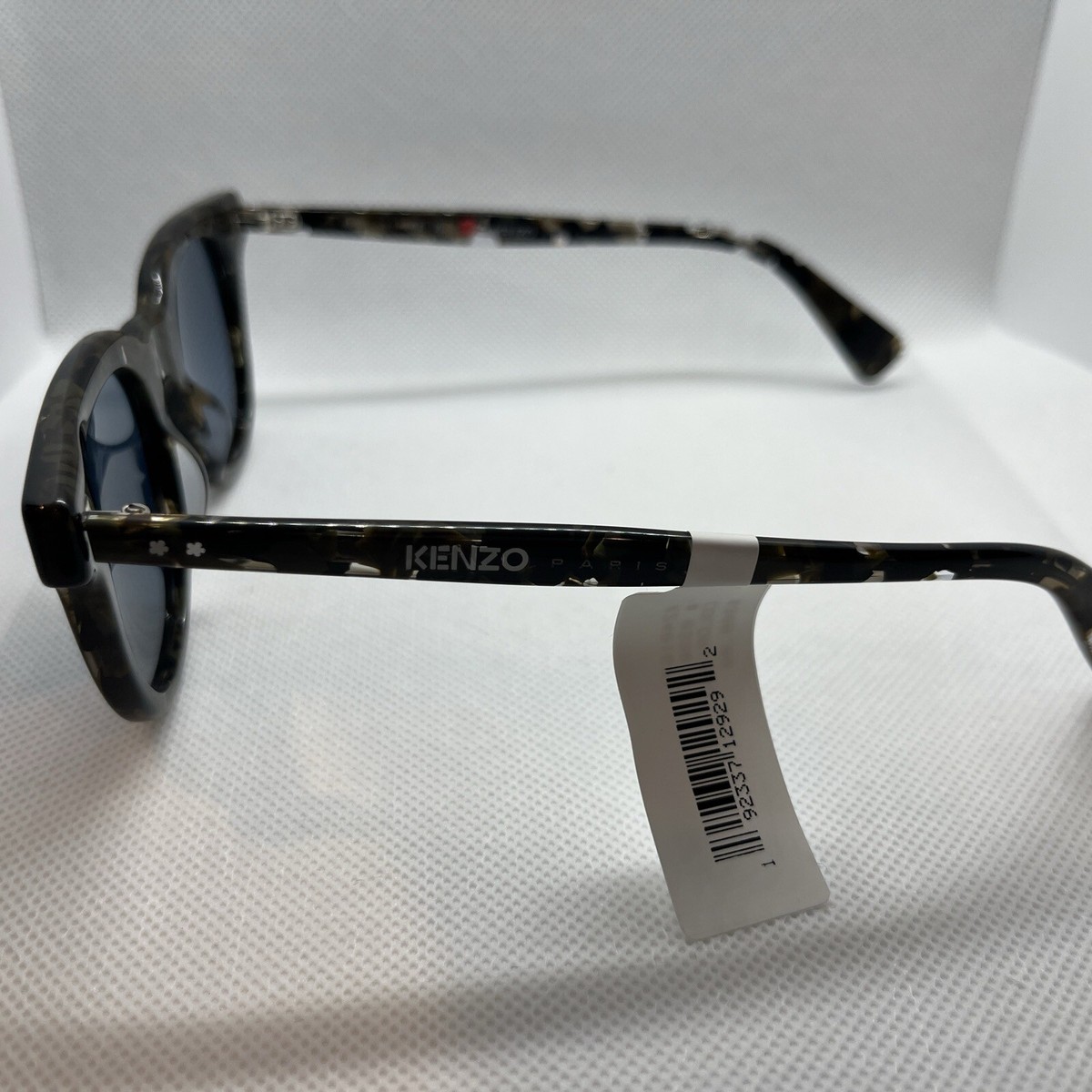 KENZO Paris Boke Flower Geometric Sunglasses 48 - 21 - 150 Havana Blue MSRP $300 Kenzo Boke Flower 56MM Rectangular Sunglasses | Saks Fifth  main image 4