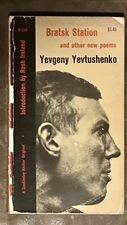 Bratsk Station & Other New Poems - Yevgeny Yevtushenko 1st Anchor Paperback 1967