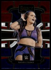 2024 Panini Select WWE Katana Chance #80 Red and Blue