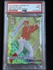 2018 PANINI CHRONICLES SHOHEI OHTANI ROOKIE SPECTRA - NEON GREEN - 30/49 PSA 9
