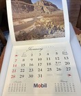 Vintage Mobil Oil 1968 Calendar Unmarked — photo 3