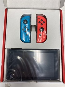Nintendo Switch (JAP Version) Console Red/Black JoyCons US Plug *NEW See Box*