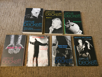 Samuel Beckett Paperback 7 Book Lot Murphy Molloy Watt Mercier Kicks Nohow How