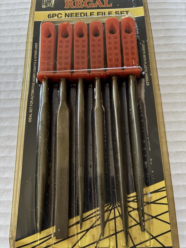 Regal 6 Piece Needle File Set