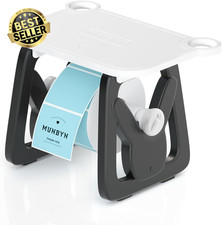 Label Holder for Rolls and Fanfold Labels, Thermal Sticker Holder for Desktop Th