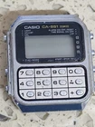 Vintage  1989 CASIO CA-851  module 134 watch Not Work for parts  USED