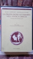 La produzione letteraria nell'antica Grecia Palumbo editore 1999 completa