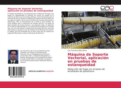 Máquina de Soporte Vectorial, aplicación en pruebas de estanqueidad Sierra Buch