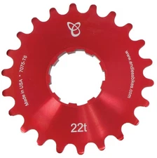 Endless Bike Kick Ass Cog, 22t - Red Ano