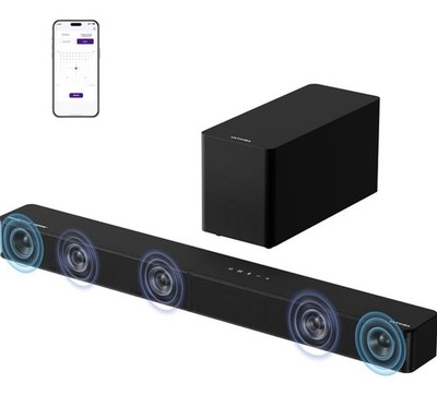 ULTIMEA 5.1 Dolby Atmos 300W soundbar with subwoofer & app control