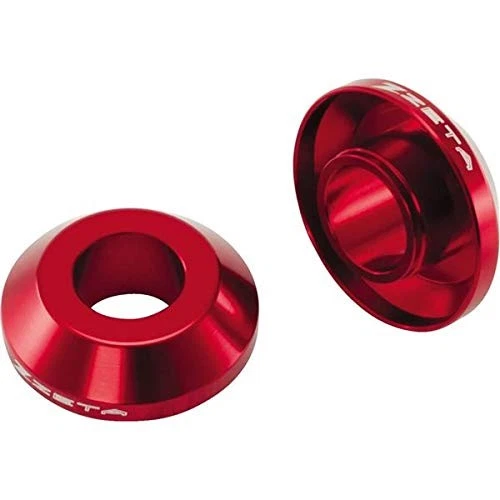 ZETA - ZE93-2302 - Espaçadores de roda traseira rápidos, vermelho - Imagem 3 de 4