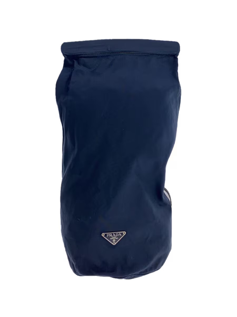 Prada Navy Nylon Shoulder Bag Authentic From Japan