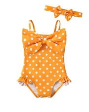 Baby Girl Swimsuit Infant 6-12 Month Bathing Suits Newborn Girls Summer Beach...