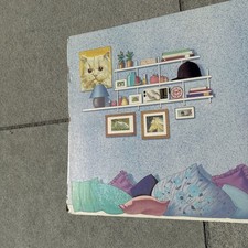 Vintage Sindy Bedroom Annexe Extension for Sindy backing boards