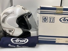 Casco Jet Arai TG-Ram4 Cafe Racer Bianco XL NUOVO CON SCATOLA Usato-Minori danni