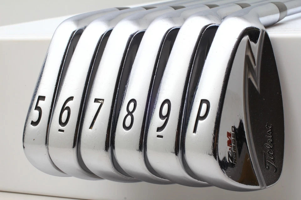 6Pcs Titleist ZM FORGED Iron set 5-6-7-8-9-PW Stiff Flex DG S200 Shaft RH Irons - Image 3 of 4