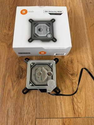 EKWB EK-Velocity RGB Nickel + Plexi   Intel CPU Wasserkühler  OVP