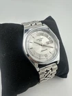 WHITE DIAL vintage SEIKO 5 Automatic 6309 17J Japan made D/D Men’s Wristwatch