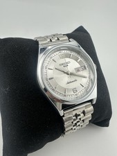 WHITE DIAL vintage SEIKO 5 Automatic 6309 17J Japan made D/D Men s Wristwatch