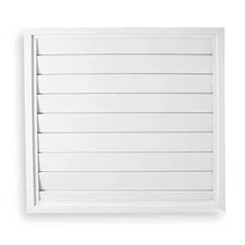 Dayton 3Hhr4 Ceiling Shutter, Vertical/Horizontal Mount, 36 In Fan Dia, 36 In H