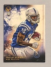 2015 Topps Valor #129 Phillip Dorsett Rookie Card Indianapolis Colts. rookie card picture