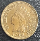 1904 Indian Head Cent Brown UNC-You Grade