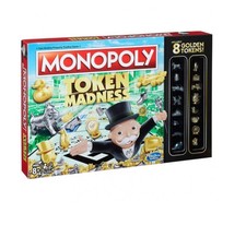 Monopoly Token Madness Gioco con 16 Gettoni incl. 8 Gettoni Oro 2015 SIGILLATO