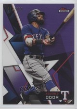 2018 Topps Finest Purple Refractor 74/250 Rougned Odor #4 12dm
