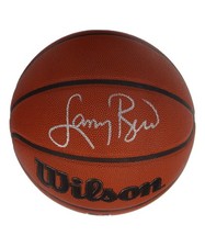 Larry Bird Signed NBA Basketball (Schwartz & Bird)