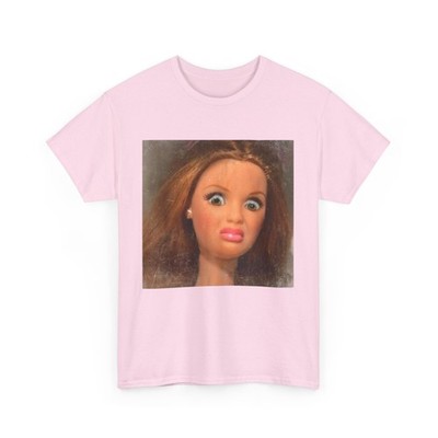 Funny Disgusting Doll face Meme T-Shirt