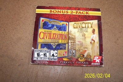 Sid Meier's Civilization III Gold & CivCity Rome