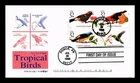 ARTMASTER US COVER FIRST DAY OF ISSUE BOOKLET TROPICAL BIRDS