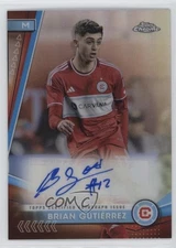 2024 Topps Chrome MLS Auto Brian Gutierrez Brian Gutiérrez #CA-BG Auto