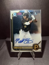 2022 Bowman - Chrome Prospect Autographs Matt Fraizer #CPA-MF (AU, RC)