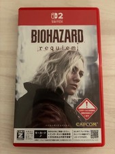 Resident Evil Requiem Nintendo Switch 2 Japanese Key Card with Case