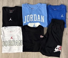 Nike Jordan Lot of 6 Boys Size Medium  5 T - Shirts  1 Short  All New