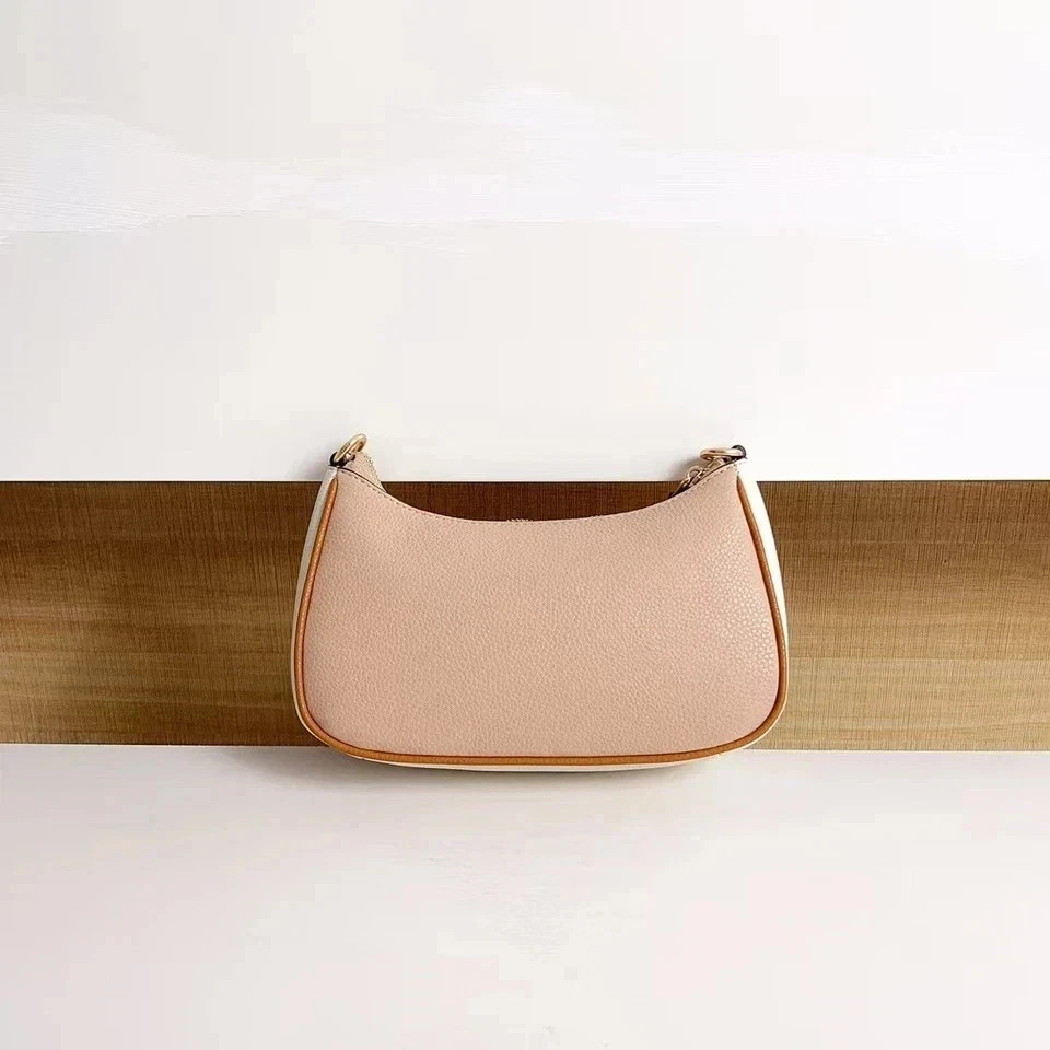 New Coach CA173 Teri Shoulder Bag In Colorblock Gold/ Taupe Multi