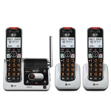 AT T BL102-3 DECT 6.0 3-Handset Cordless Answering Machine