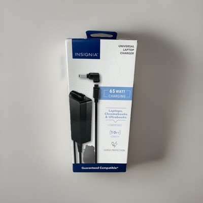 Insignia NS-PWL965 Universal 65W Laptop Charger NEW