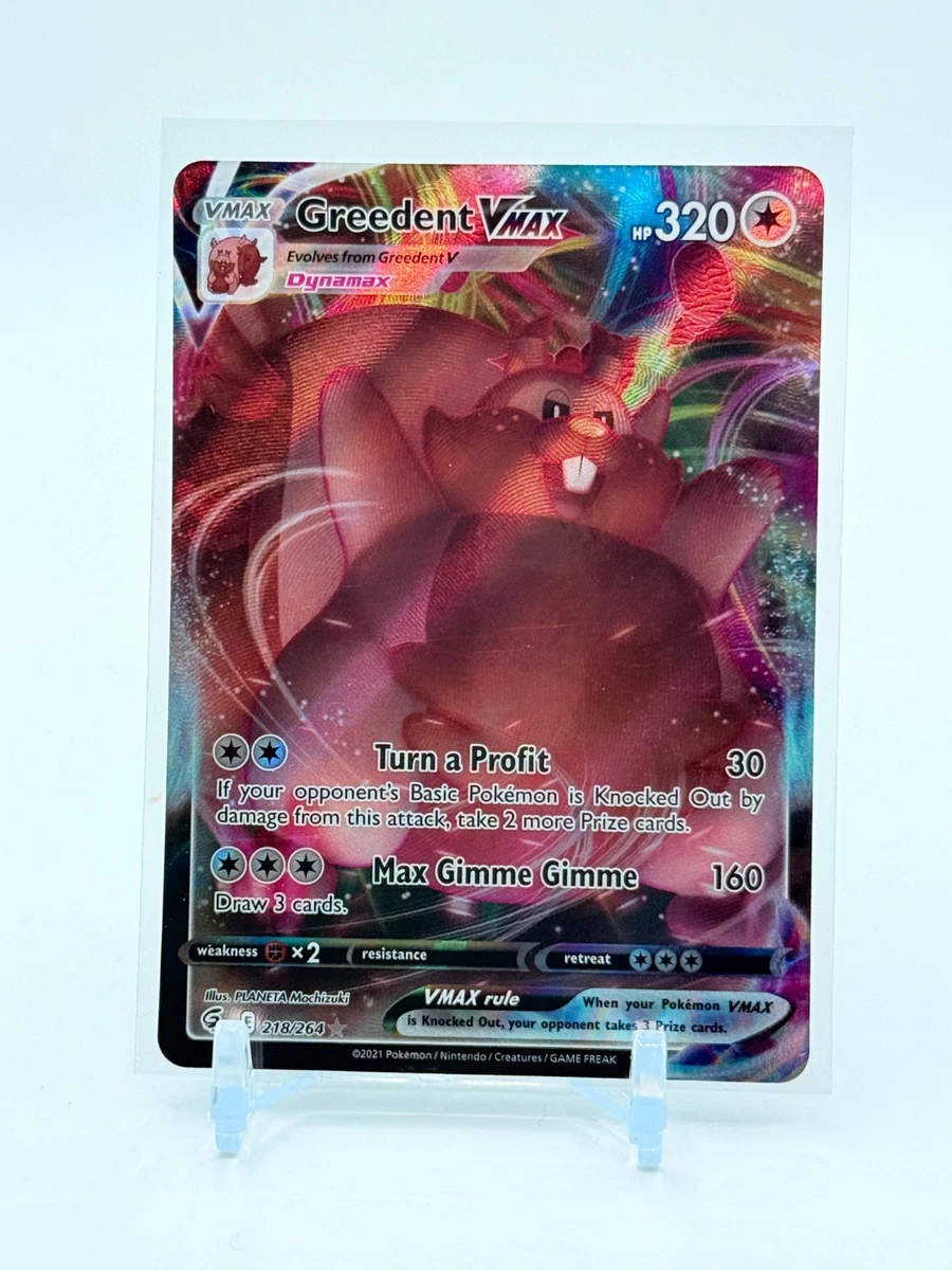 Greedent VMAX Pokémon TCG Cards for sale